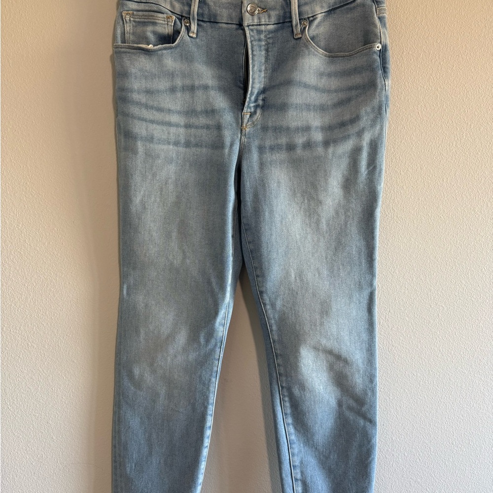 Good American Sky Blue Denim Jeans